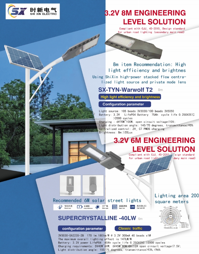 Energy Saving LED Outdoor IP65 Waterproof Streetlight 150W All in One Solar Street Light