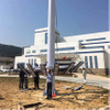 20M 25M 30M 35M 40M High Mast with Lowering Device for Lighting Towers