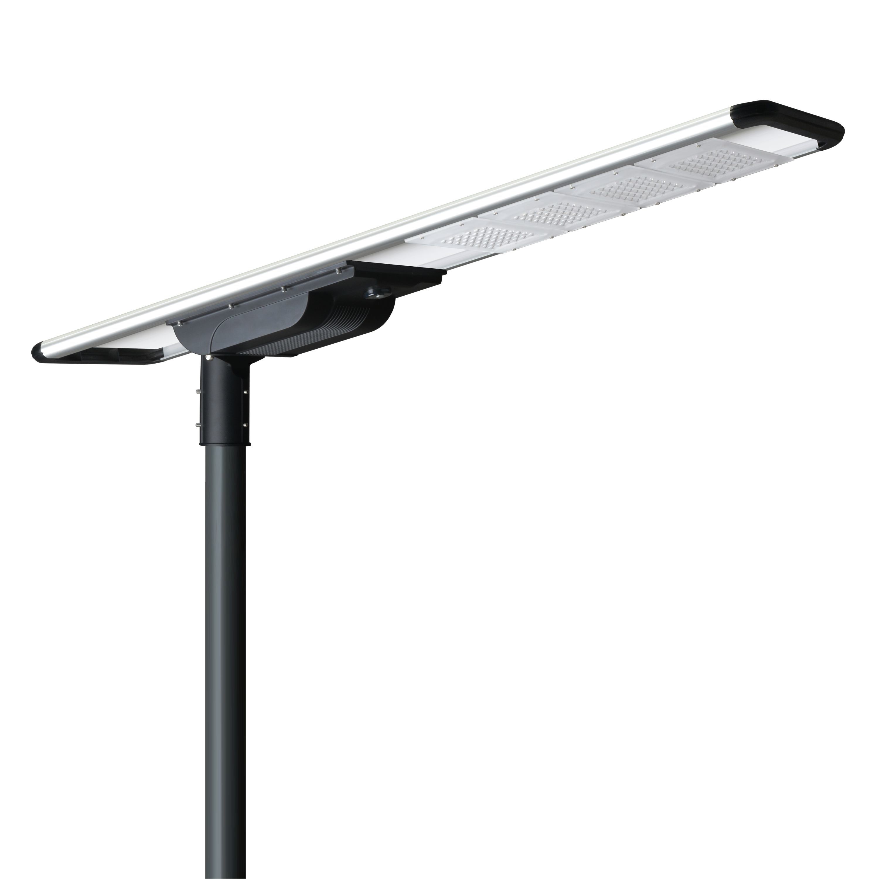 CE RoHS IES Approved 2023 Brand New 80W Integrated Solar LED Street Light All in One LED Street Lamp