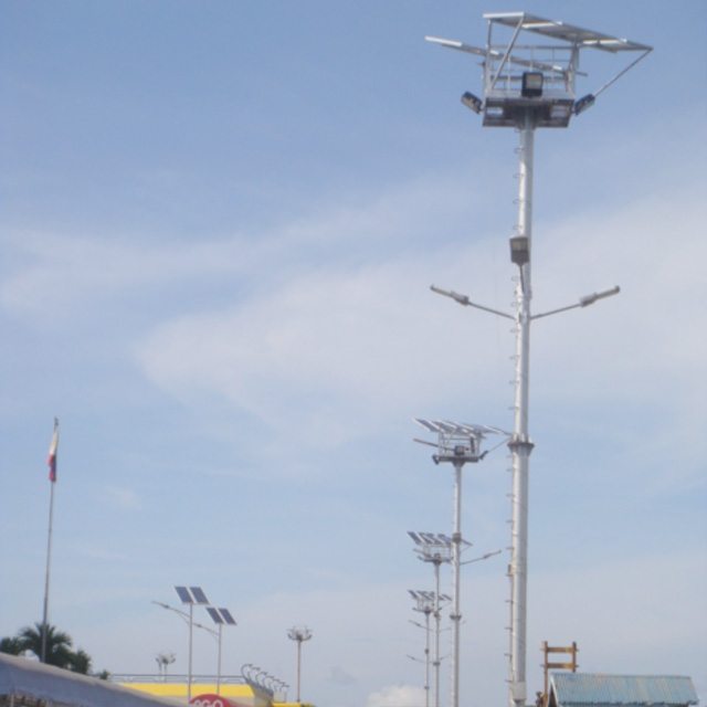 PROJECTS IN PHILIPPINESSOLAR HIGH MAST LIGHT
